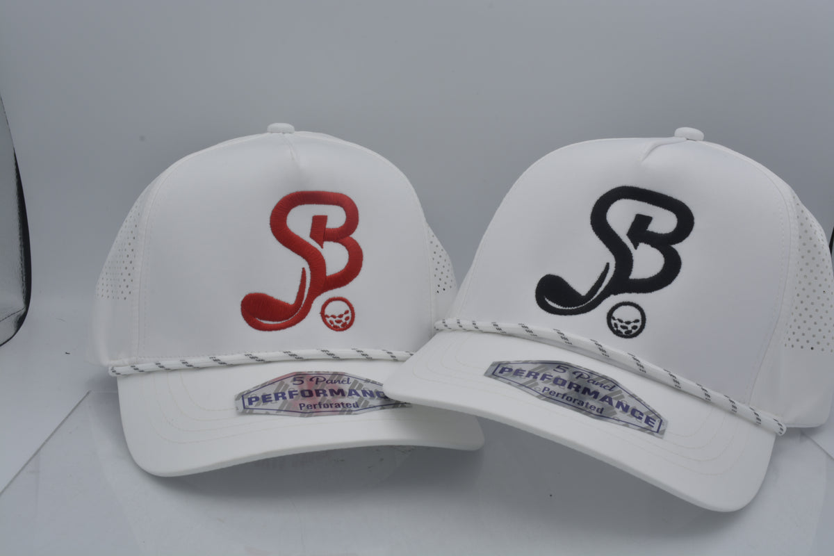 logo embroidery on golf hat