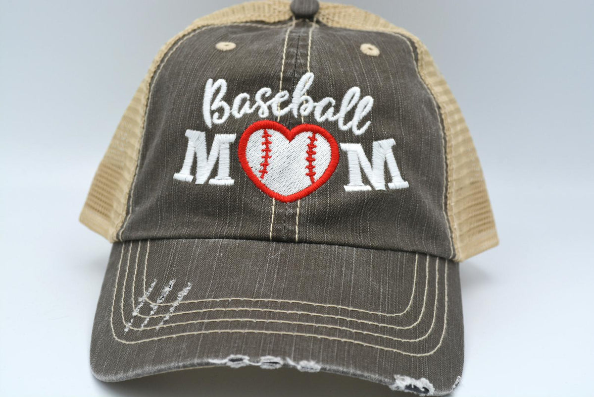 Baseball Mom Trucker Hat